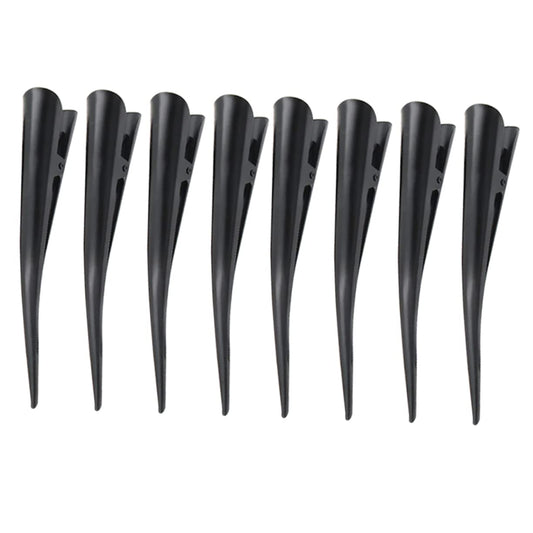 8Pcs Large Horn Clip Alligator Hair Clip Partition Hair Clips Hair Styling Clips Seamless Hair Clip Hair Locating Clip Metal Hair Clips Hair Separate Clips Hair Section Clip